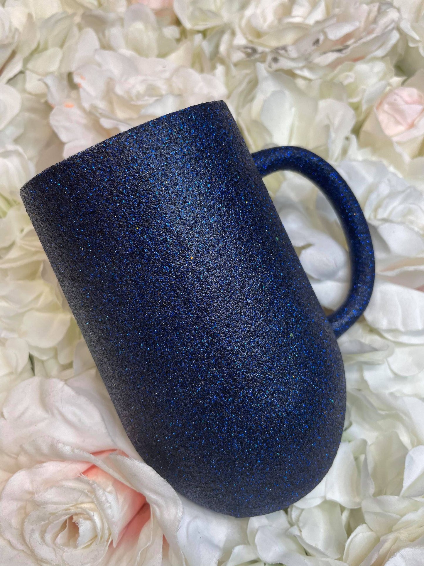 16oz stemless wine with handle