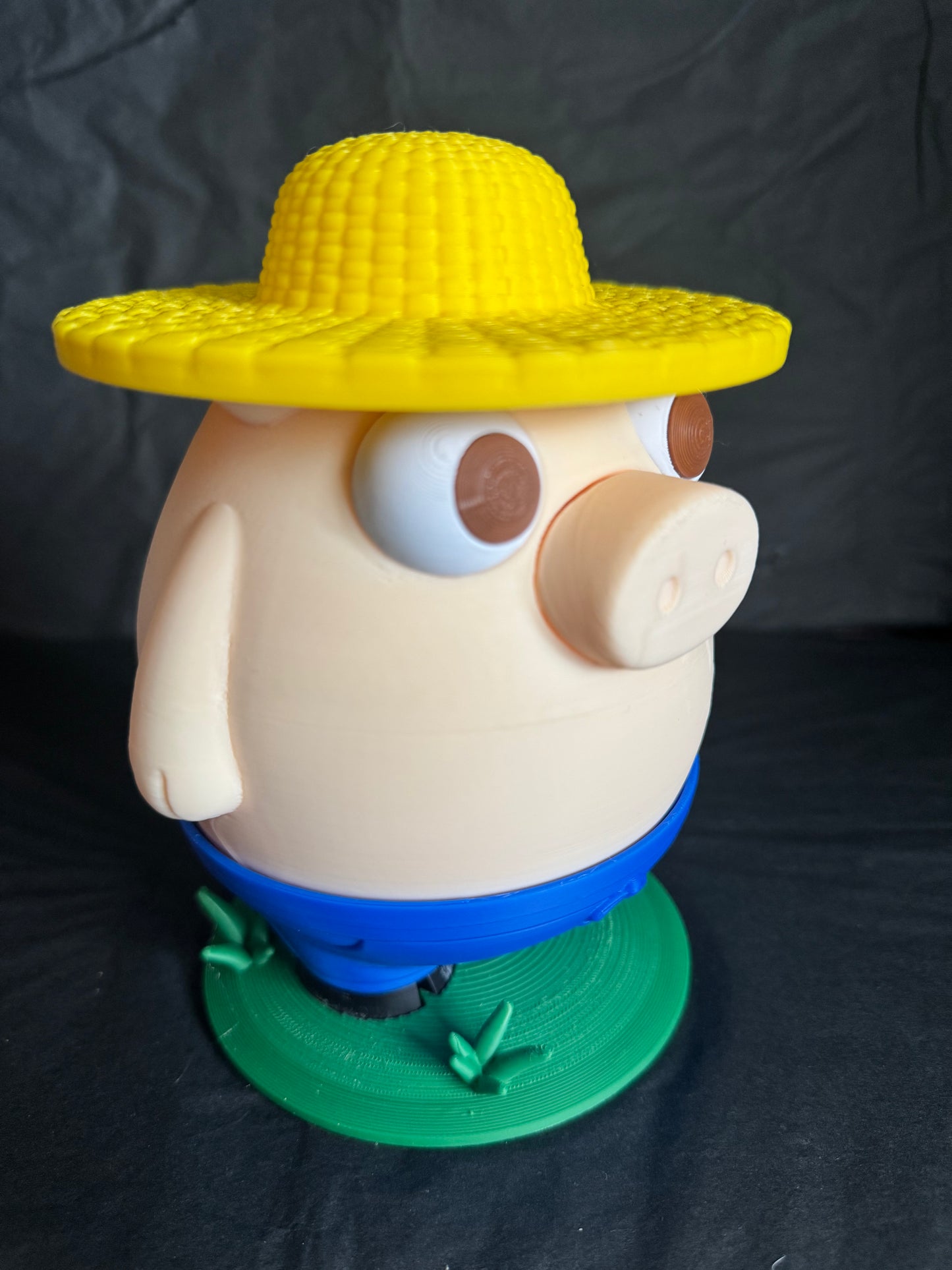 Mooning farmer Money box