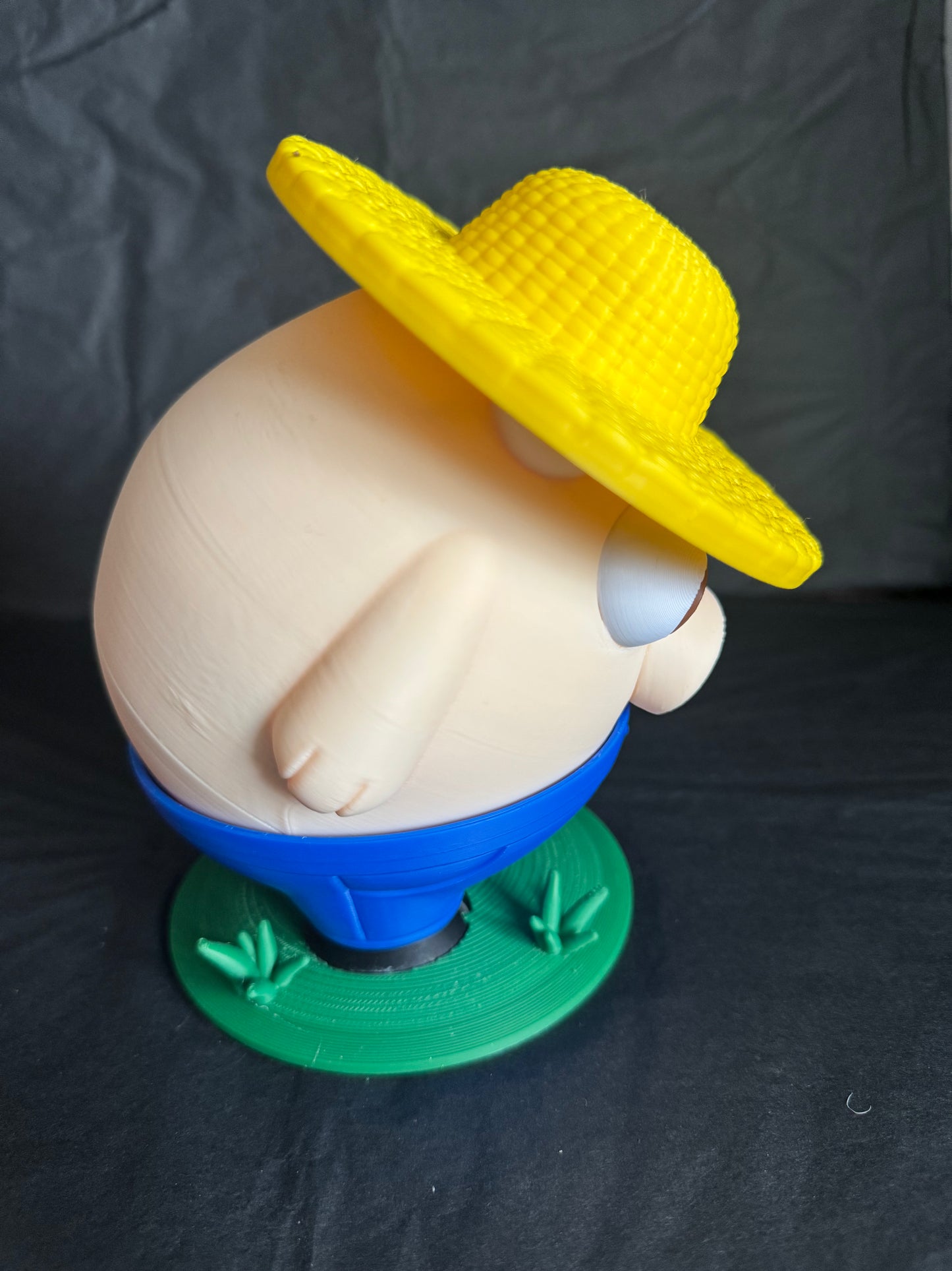 Mooning farmer Money box