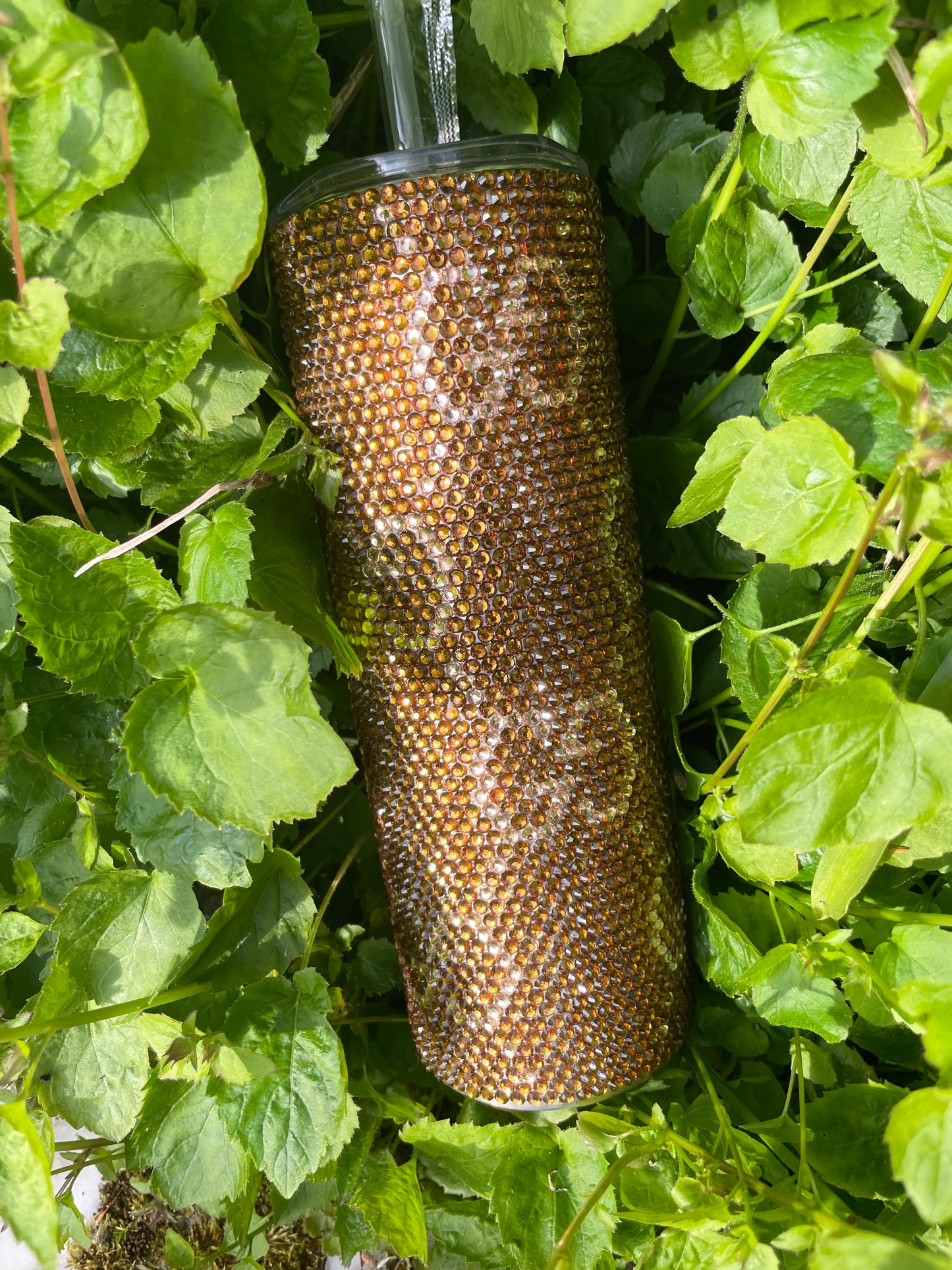 Rhinestone tumbler