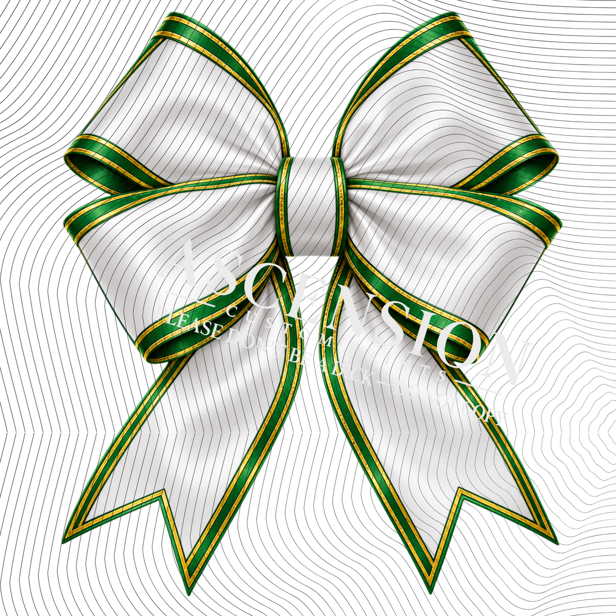 Bows TEXTURED  (3 inch square)
