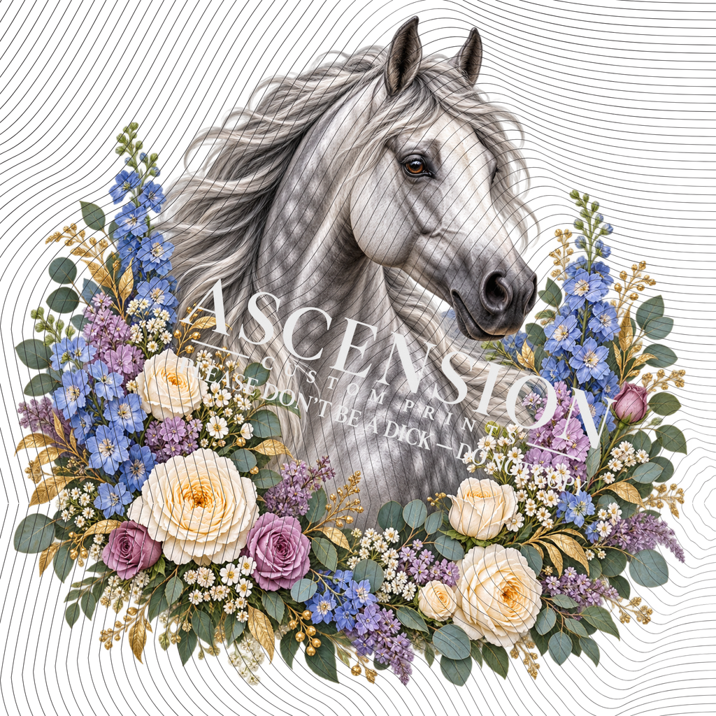 Horses Textured (Various sizes)