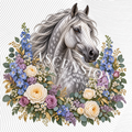 Horses Textured (Various sizes)