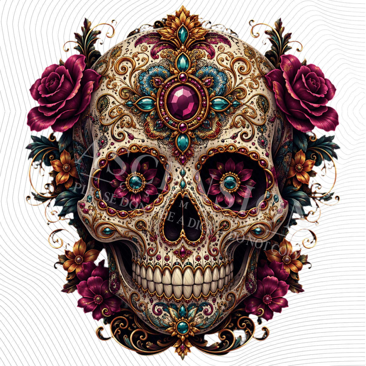 Sugar scull ((approx 3inches X 4inches)
