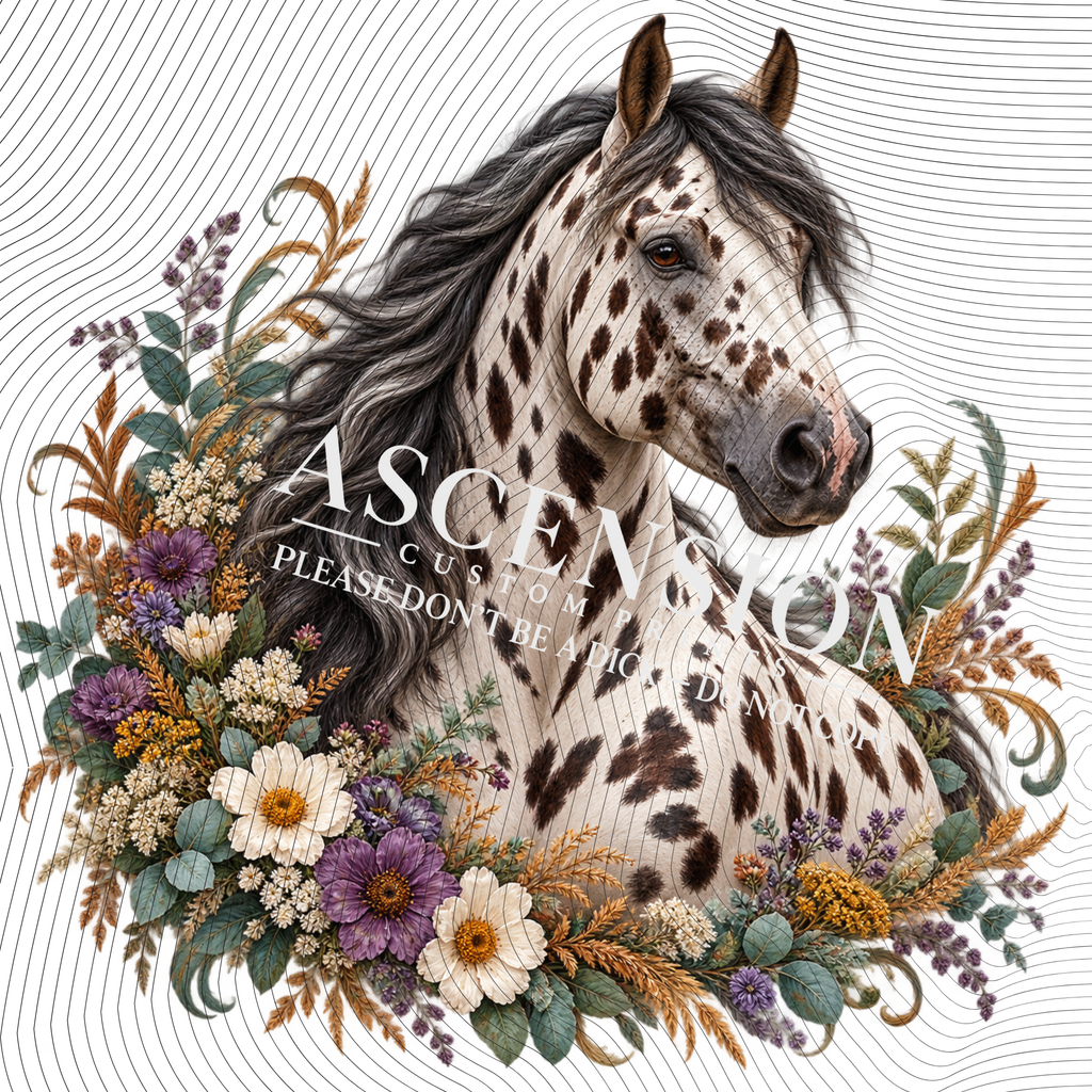 Horses Textured (Various sizes)