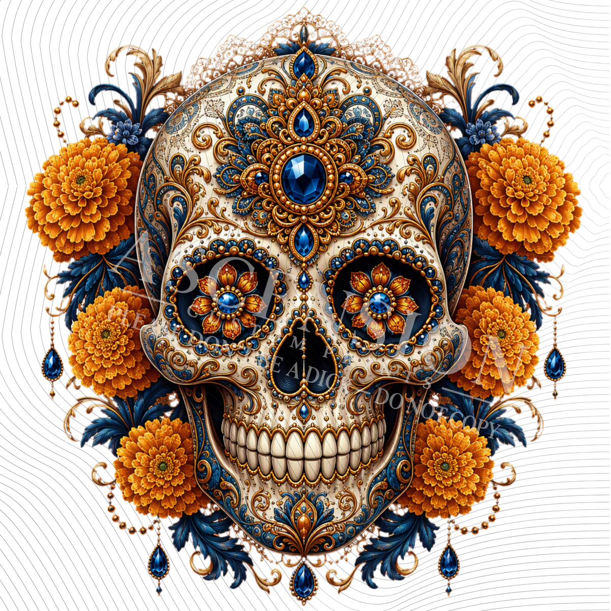 Sugar scull ((approx 3inches X 4inches)