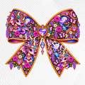 Nova and Viva Bows Flat (75mm x 75mm)