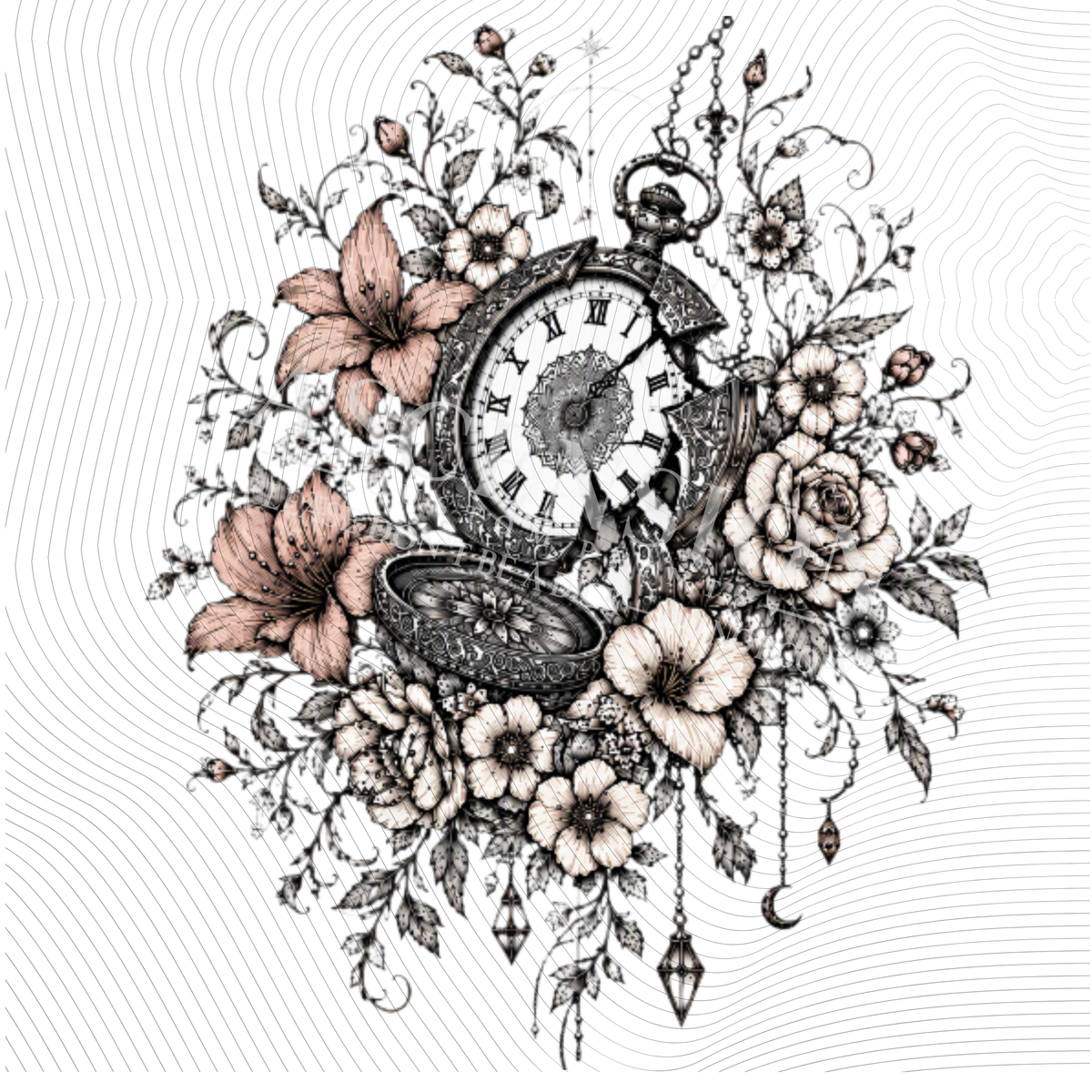 Pocket watch (approx 95mm X 113)