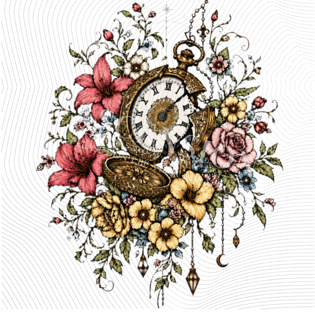 Pocket watch (approx 95mm X 113)