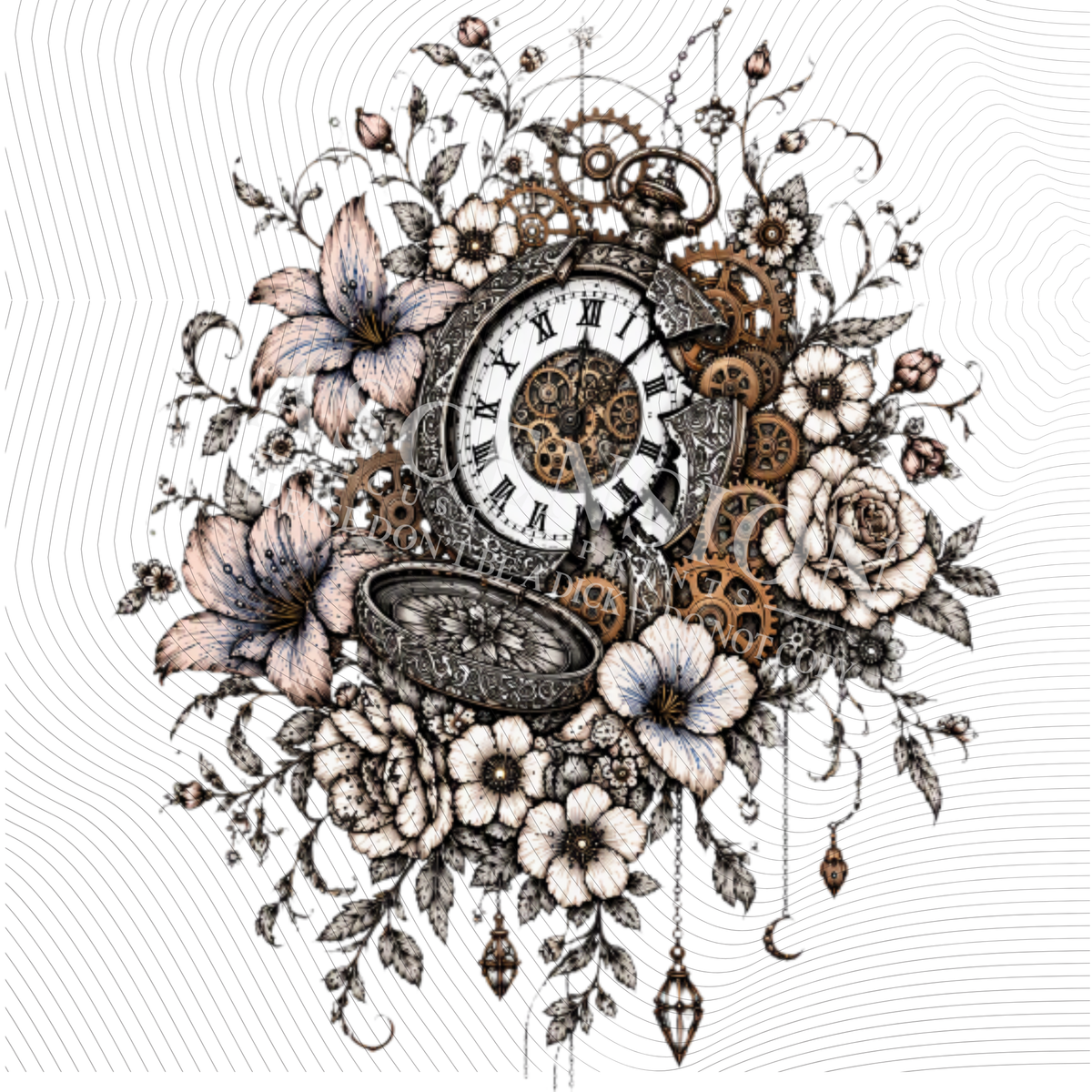 Pocket watch (approx 95mm X 113)