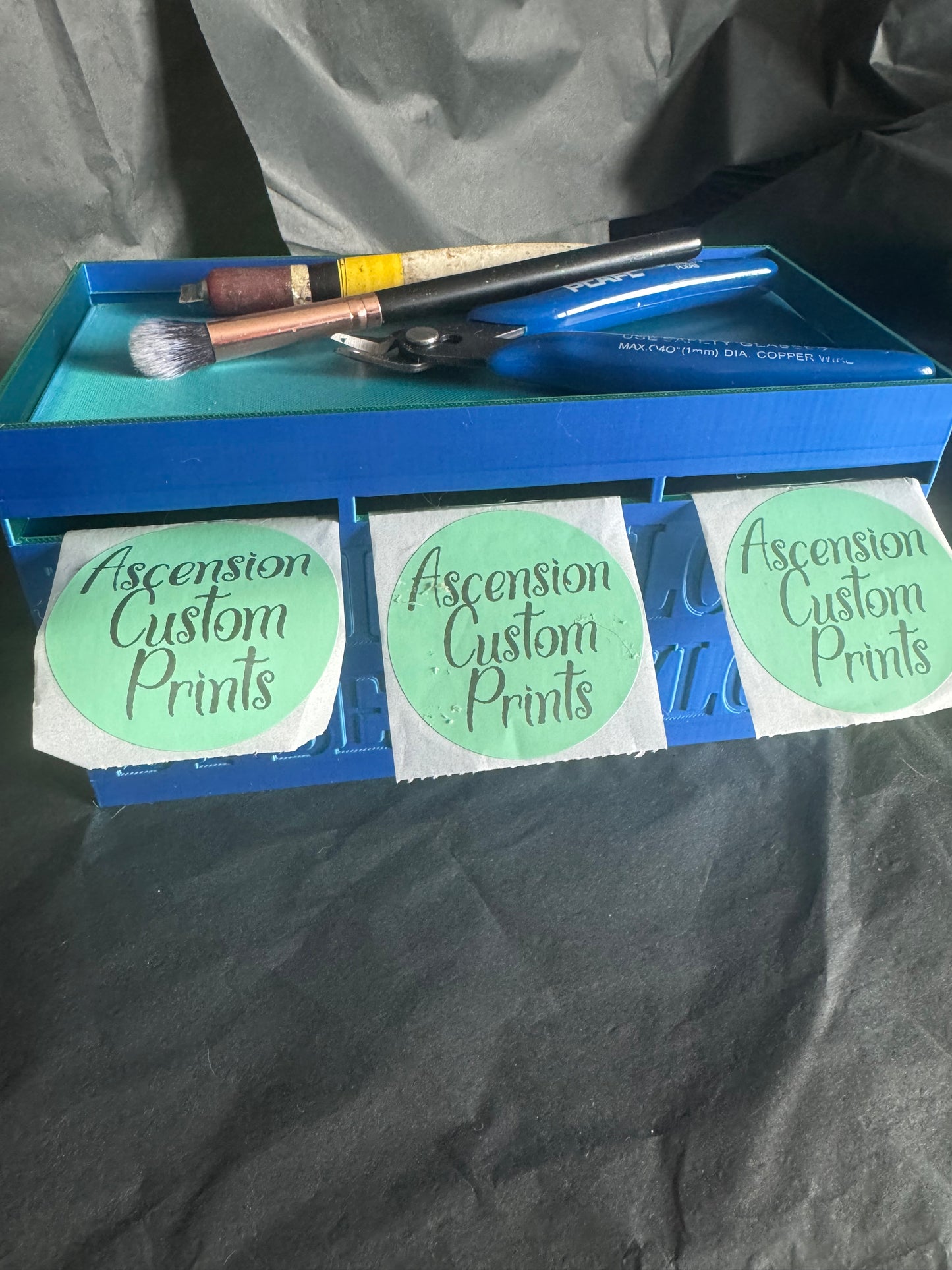 Persnolised Sticker organiser