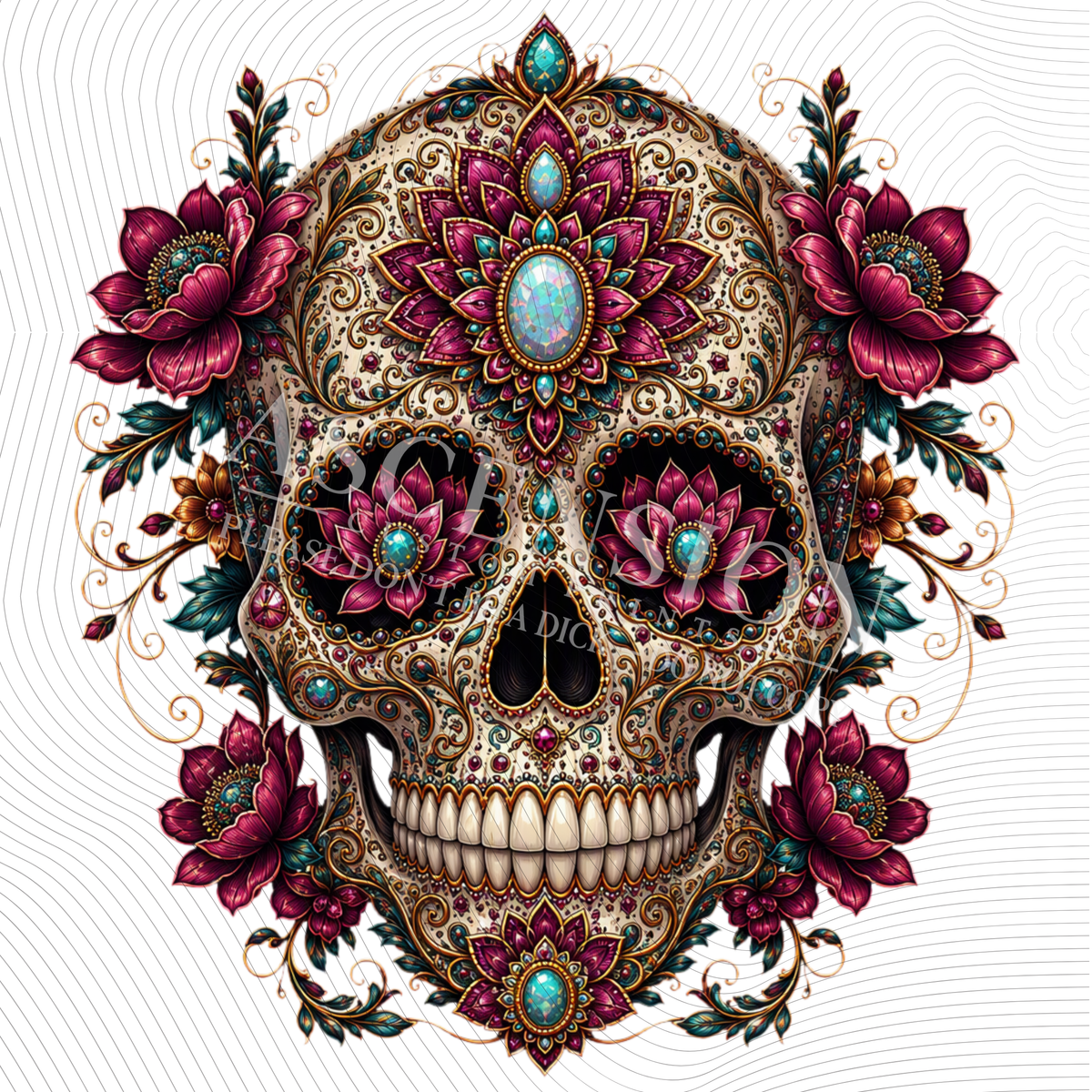 Sugar scull ((approx 3inches X 4inches)