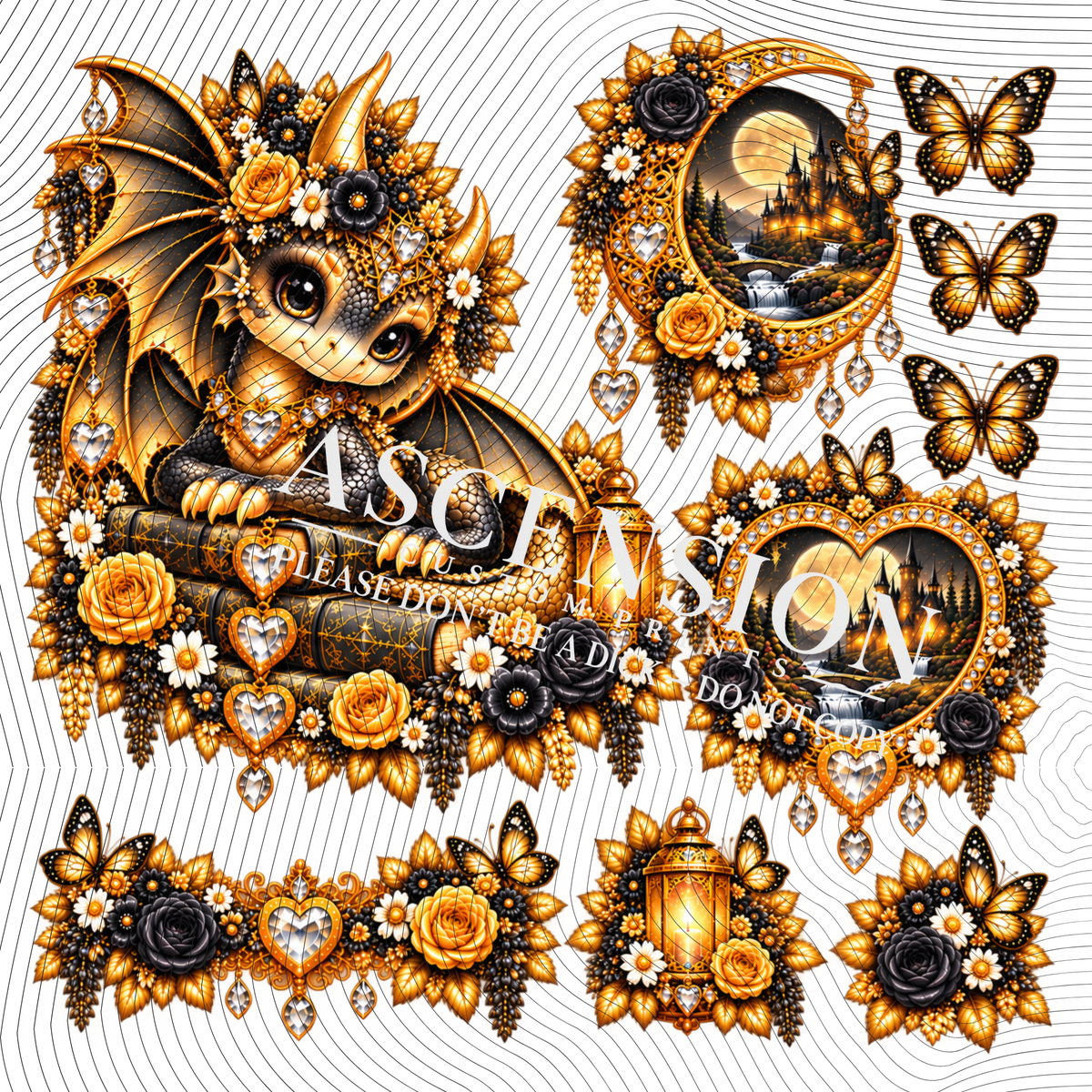 Nova and Viva  Mixed Media Textured (10 x 10)