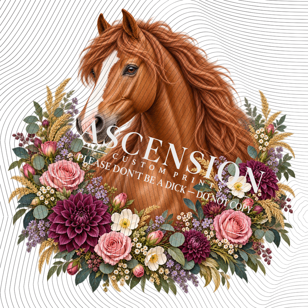 Horses Textured (Various sizes)