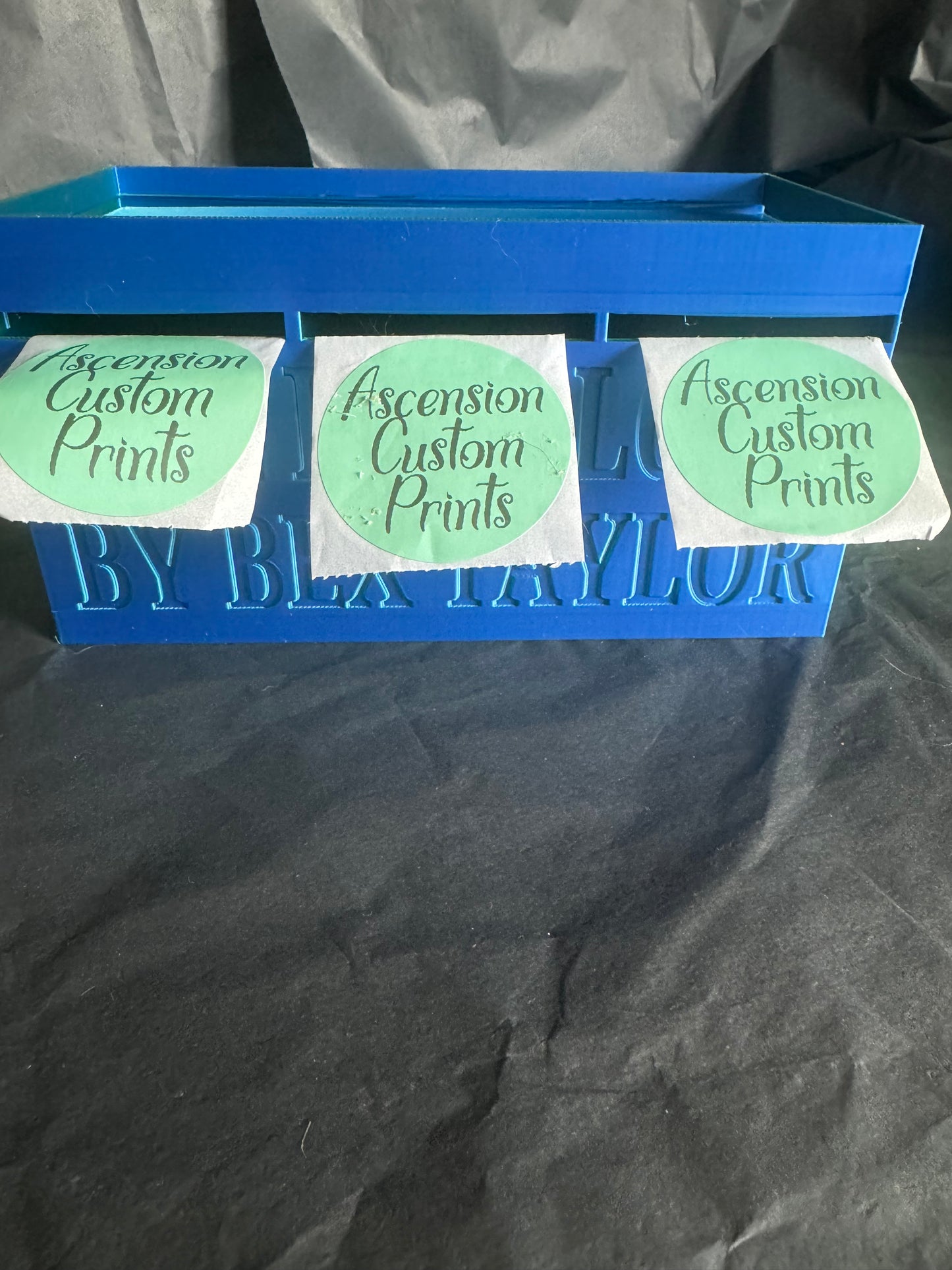 Persnolised Sticker organiser