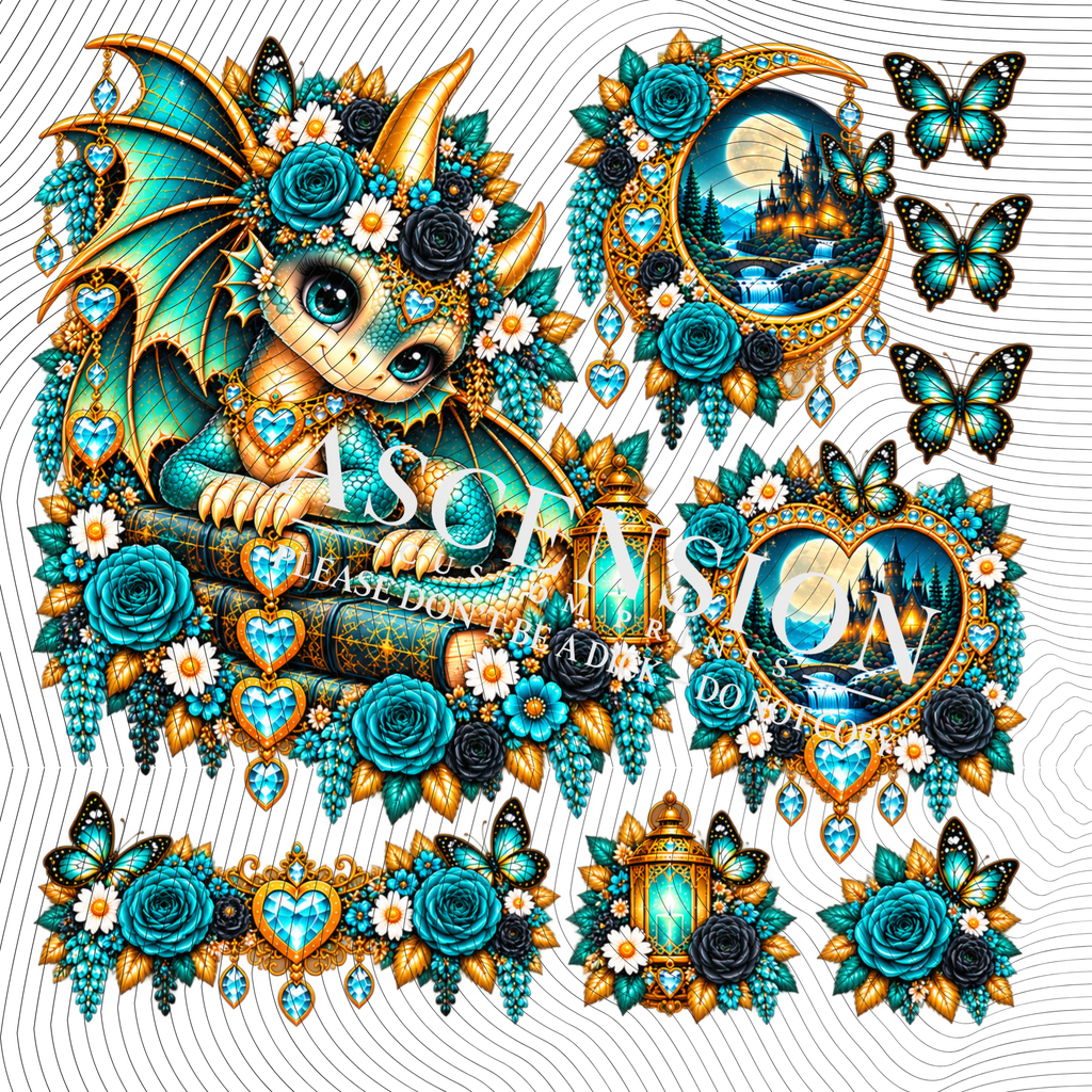 Nova and Viva  Mixed Media Textured (10 x 10)