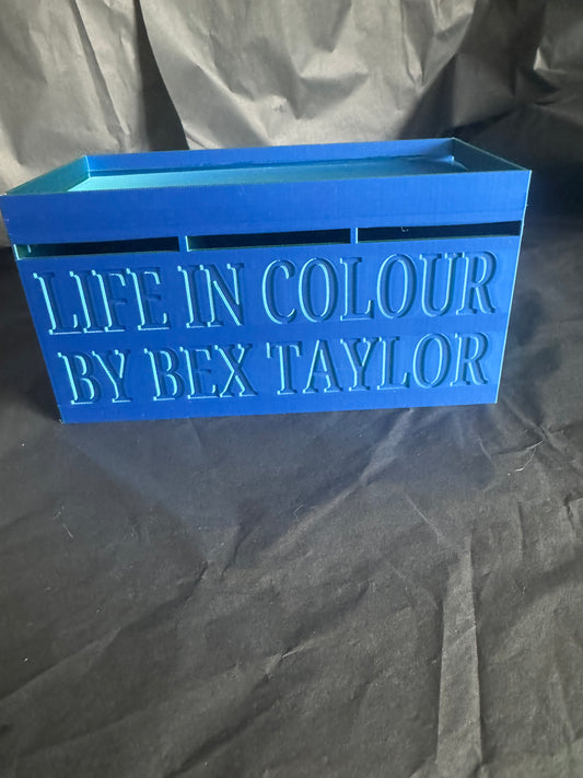 Persnolised Sticker organiser