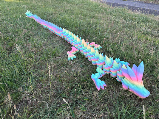 XXL Crystal Dragon (glow in the dark)