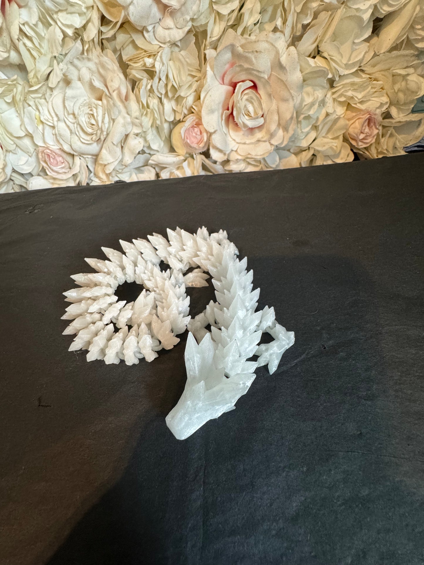 Crystal dragon (rainbow glow in the dark)