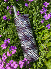 Load image into Gallery viewer, Rhinestone tumbler Tartan pattern